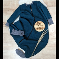 Woll-Schlafsack mit Füßen und Ärmeln aus Premium-Merinowalk